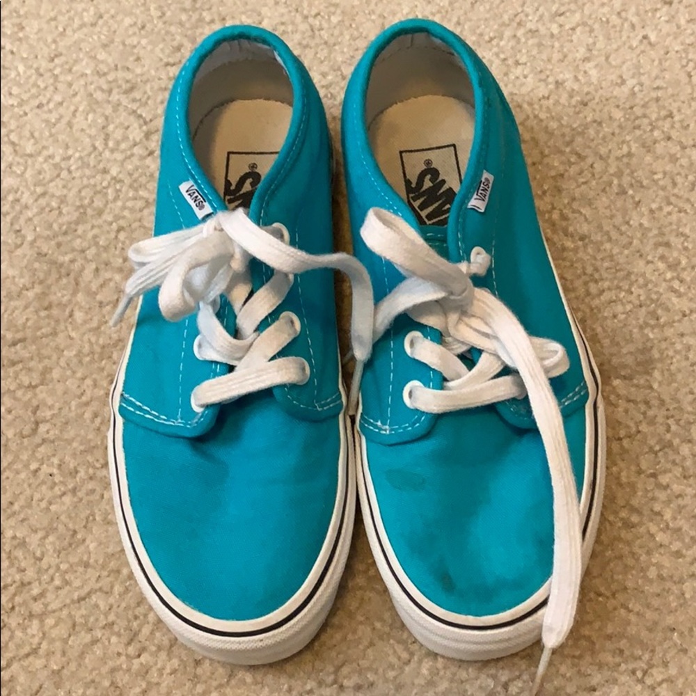 Teal Vans